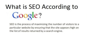 What is SEO According to Google